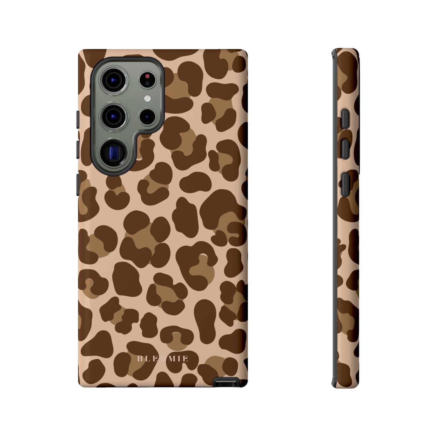 Classic Leopard Tough Phone Case Samsung Galaxy S23 Ultra BLEUMIE