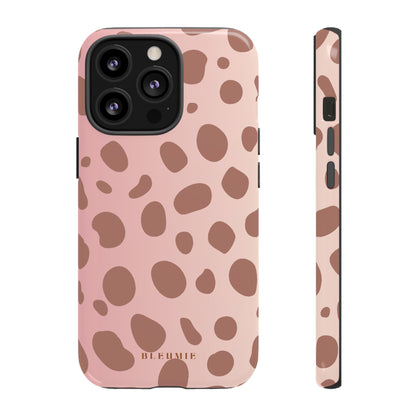 Rosé Spotted Tough Phone Case iPhone 13 Pro BLEUMIE