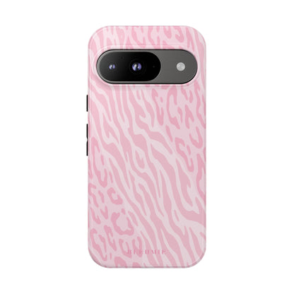 Zebra Cheetah Tough Phone Case Google Pixel 9 BLEUMIE