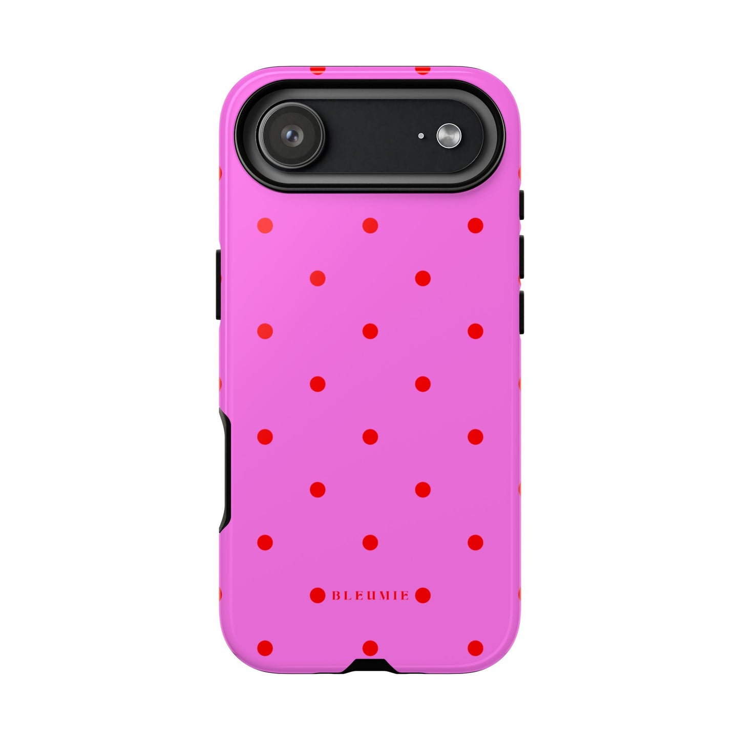 Pinka Polka Dot Tough Phone Case iPhone 17 Air BLEUMIE