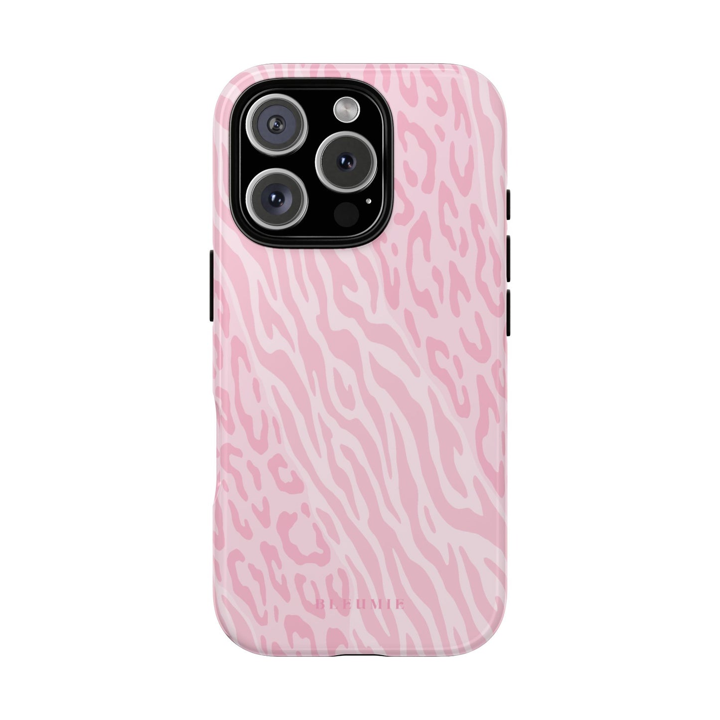 Zebra Cheetah Tough Phone Case iPhone 16 Pro BLEUMIE