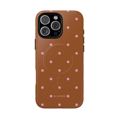 Speckle Polka Dot MagSafe iPhone Cases iPhone 16 Pro Max Glossy BLEUMIE