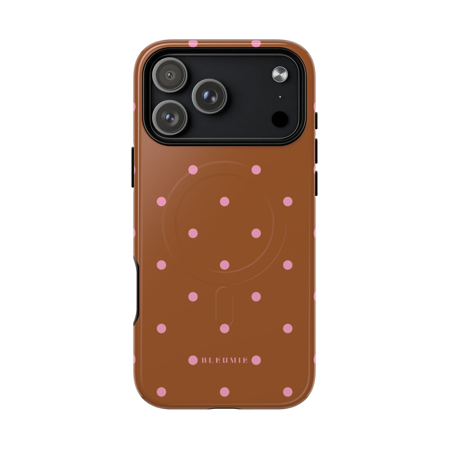Speckle Polka Dot MagSafe iPhone Cases iPhone 17 Pro Max Glossy BLEUMIE
