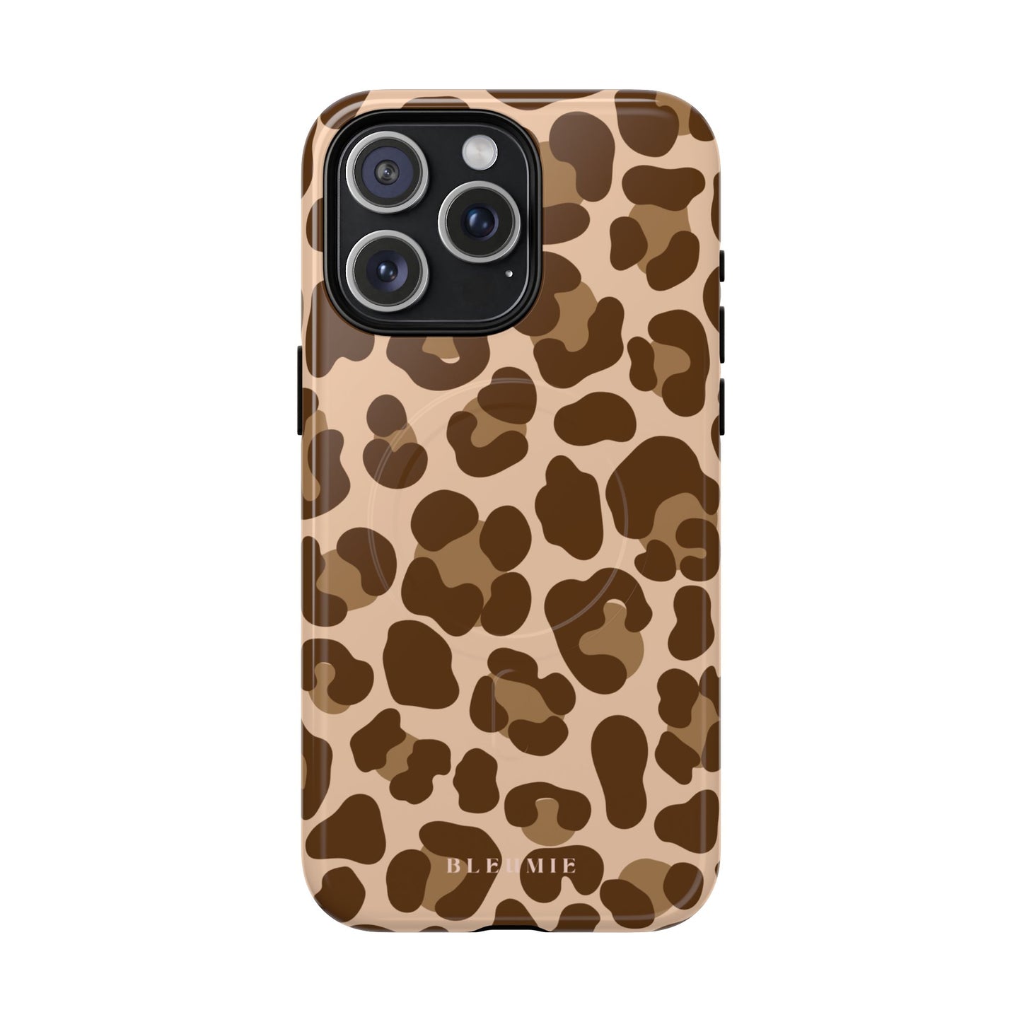 Classic Leopard MagSafe iPhone Cases iPhone 15 Pro Max Glossy BLEUMIE
