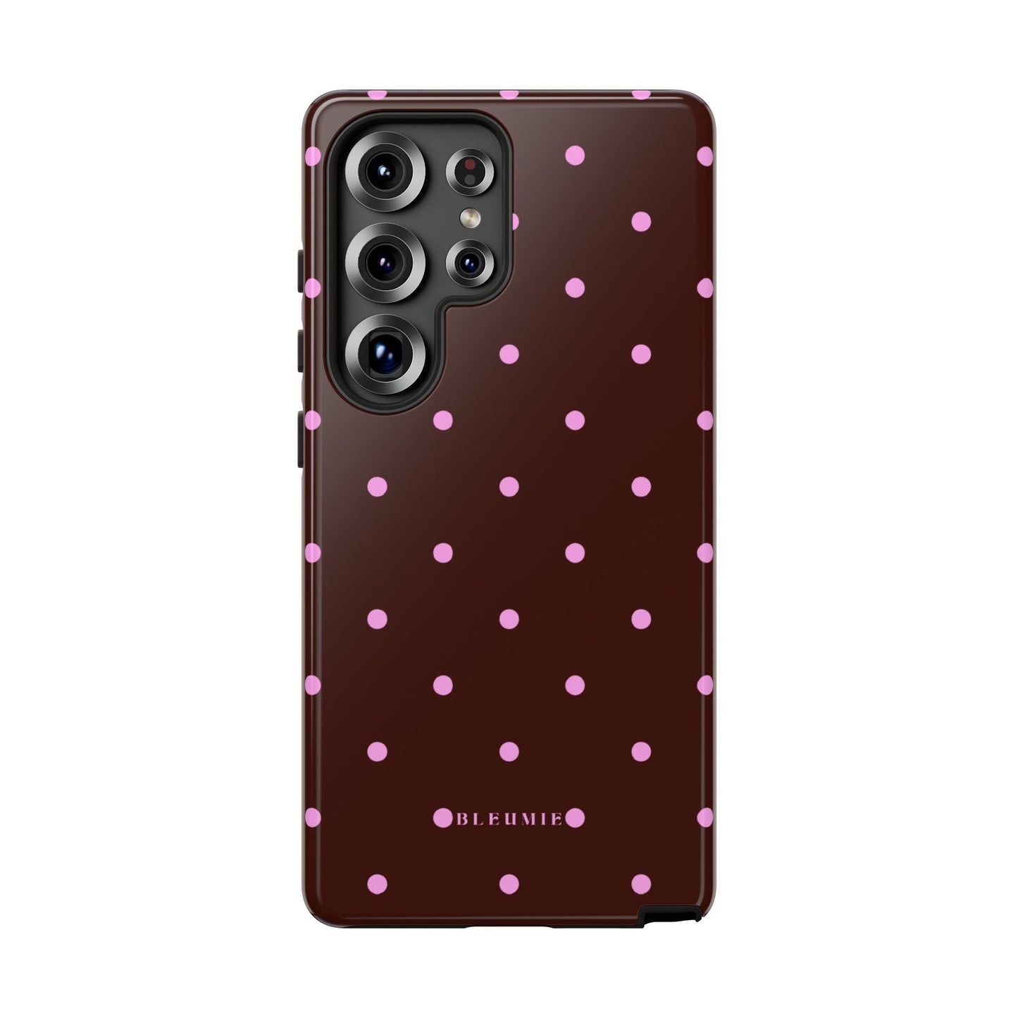 Berry Polka Dot Tough Phone Case Samsung Galaxy S25 Ultra BLEUMIE