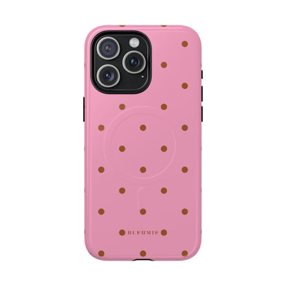 Dottie Polka Dot MagSafe iPhone Cases iPhone 15 Pro Max Glossy BLEUMIE
