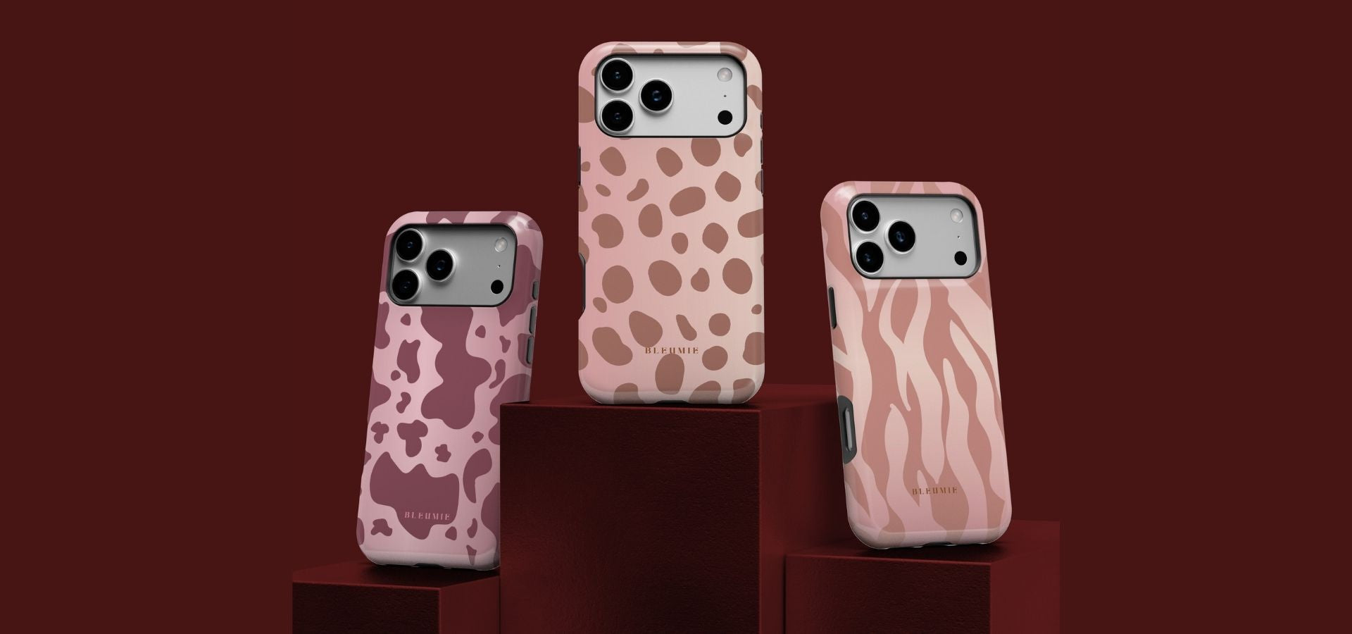 BLEUMIE - Animal Print Tough iPhone Cases