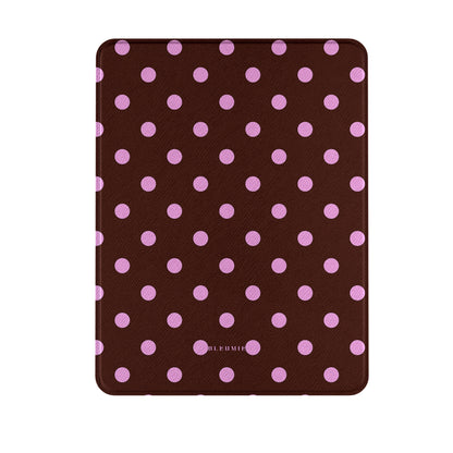 Berry Polka Dot Magnetic iPad Case BLEUMIE