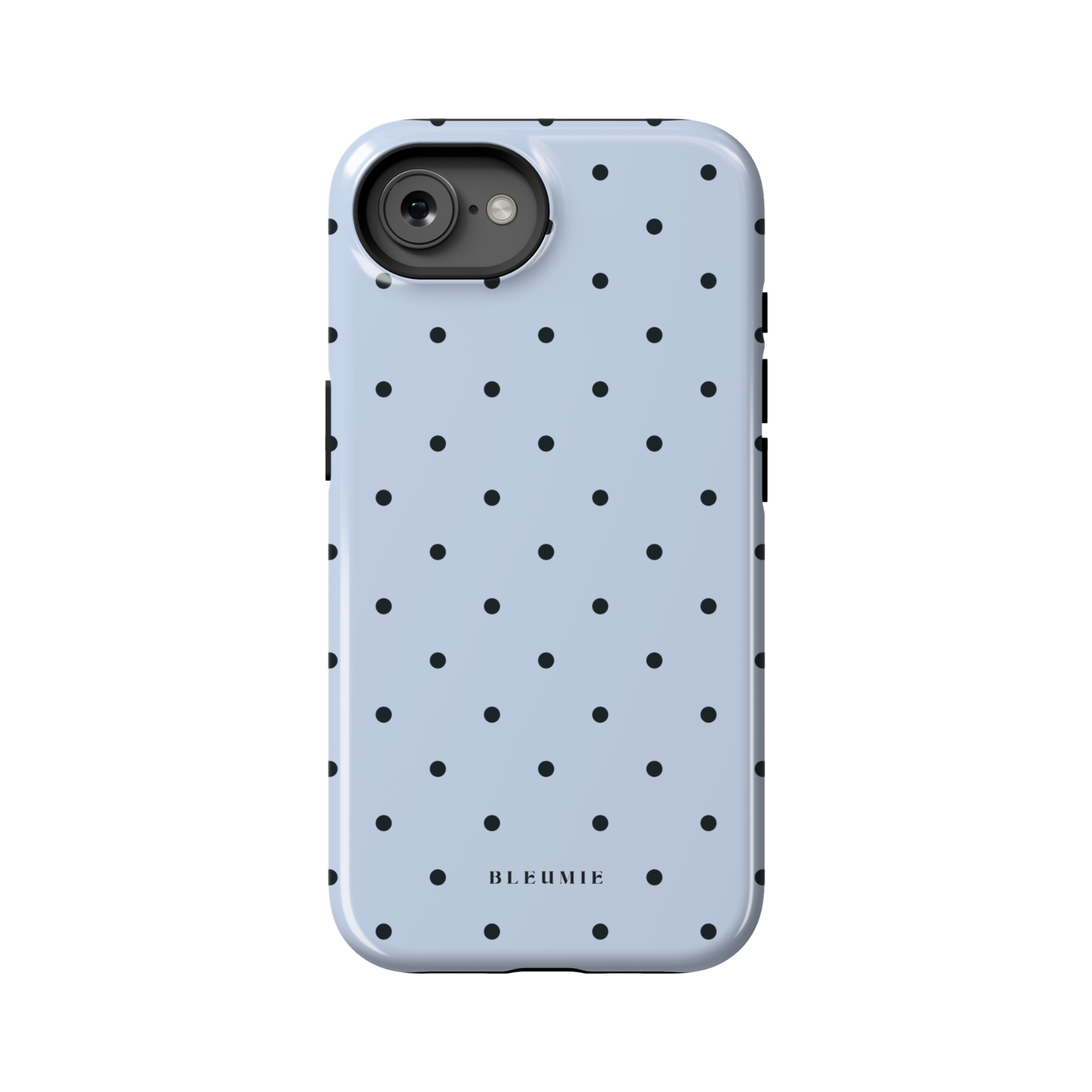 Blue Polka Dot MagSafe Case iPhone 16e BLEUMIE