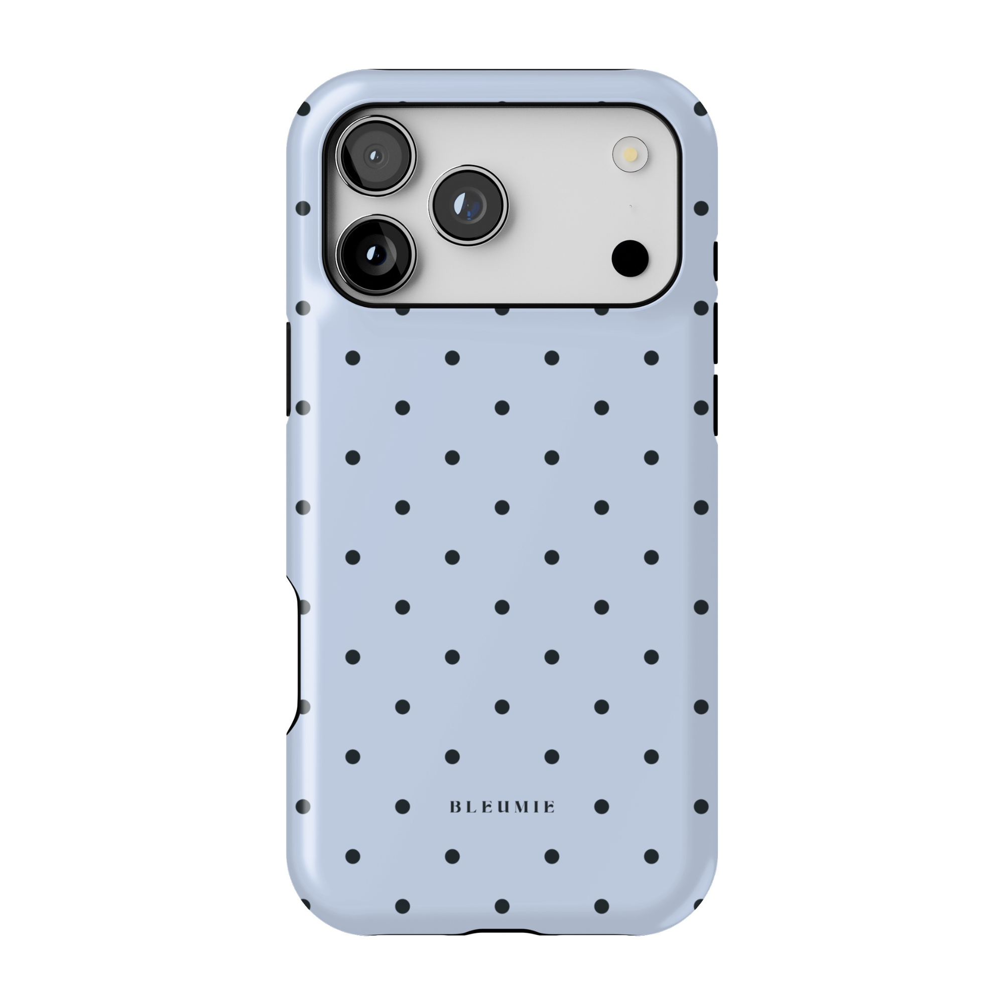 Blue Polka Dot MagSafe Case iPhone 17 Pro Max BLEUMIE