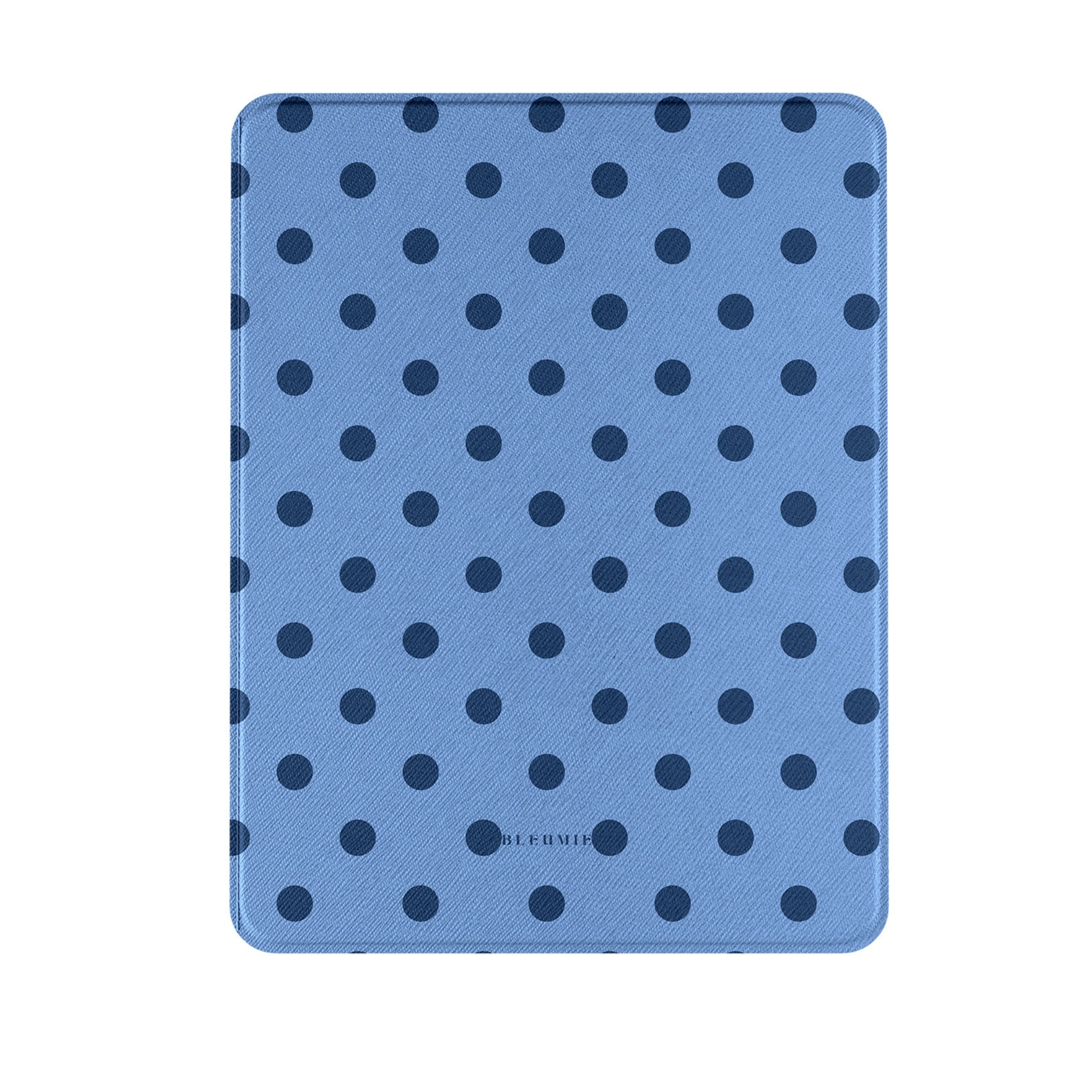 Blue Polka Dot Magnetic iPad Case BLEUMIE