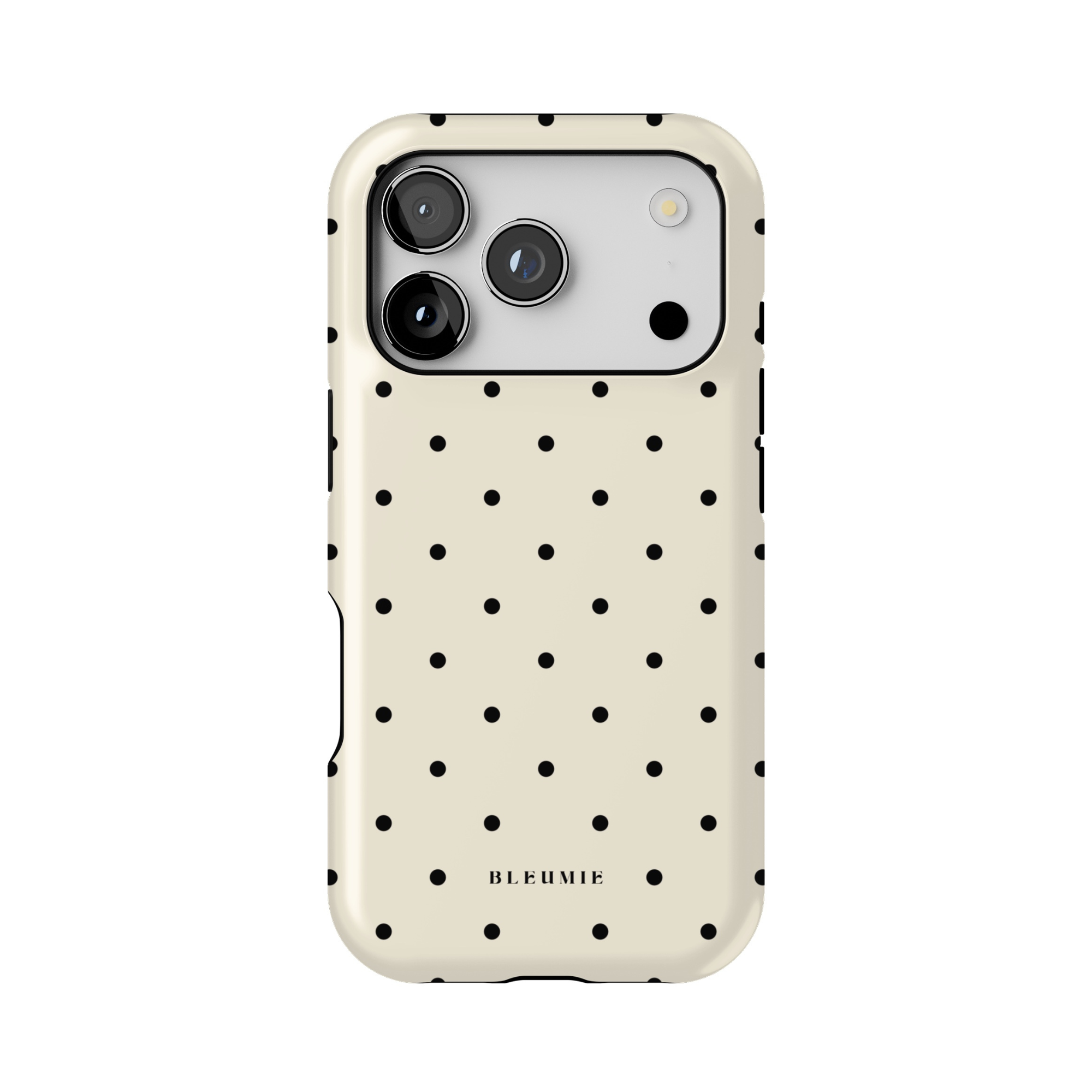 Butter Polka Dot MagSafe Case iPhone 17 Pro BLEUMIE