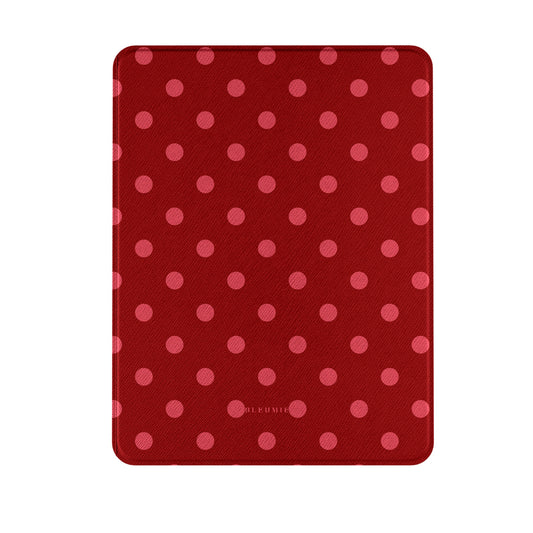 Cherry Cola Polka Dot Magnetic iPad Case BLEUMIE