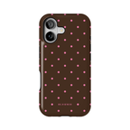 Chocolate Polka Dot MagSafe Case iPhone 17 BLEUMIE