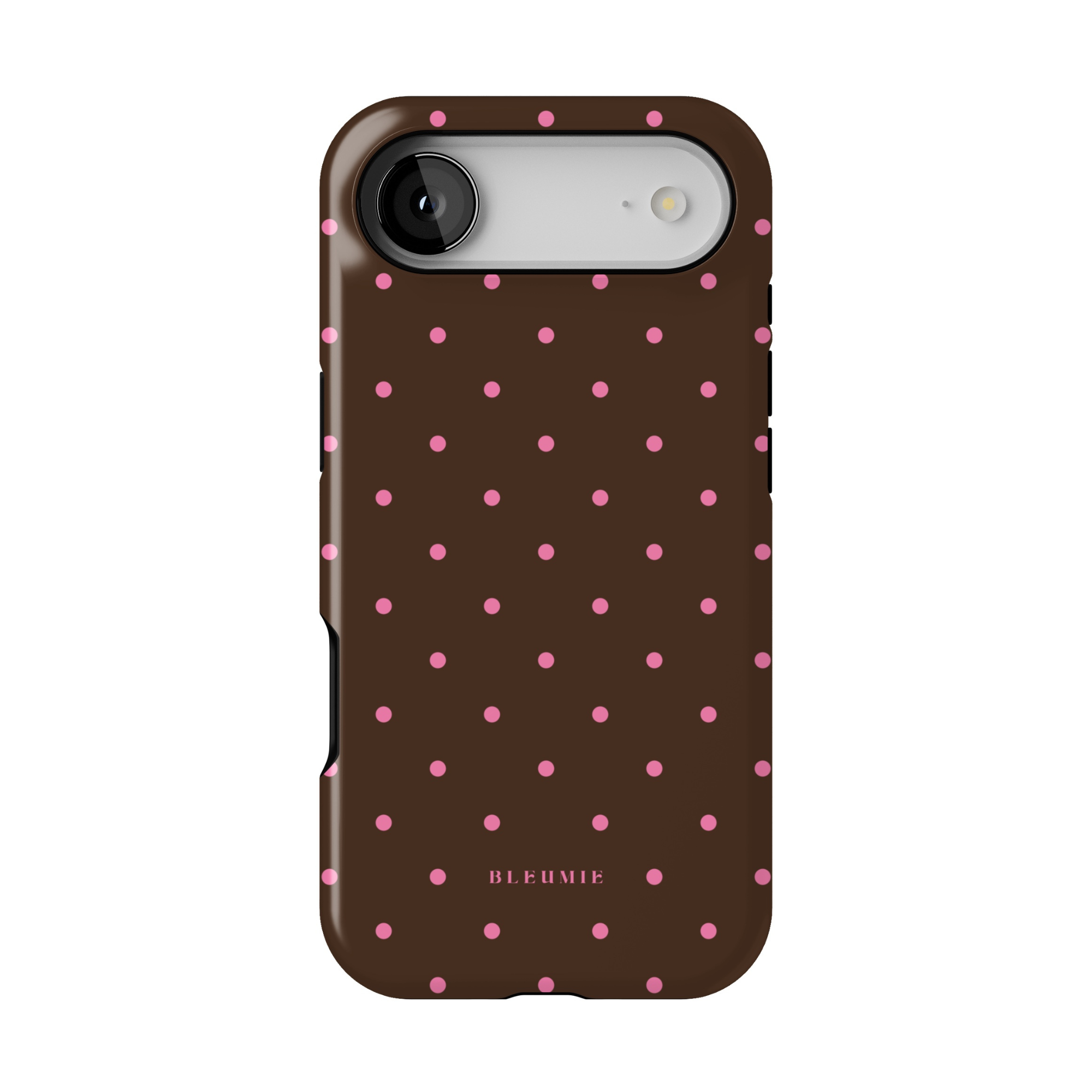 Chocolate Polka Dot MagSafe Case iPhone 17 Air BLEUMIE