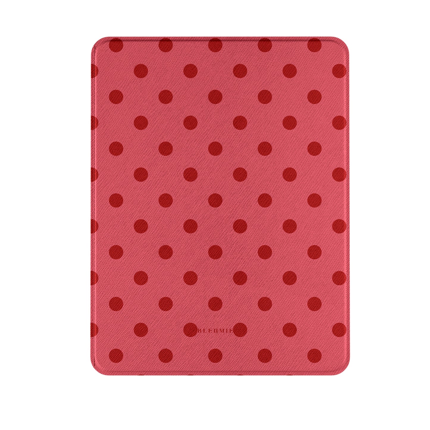 Crimson Polka Dot Magnetic iPad Case BLEUMIE
