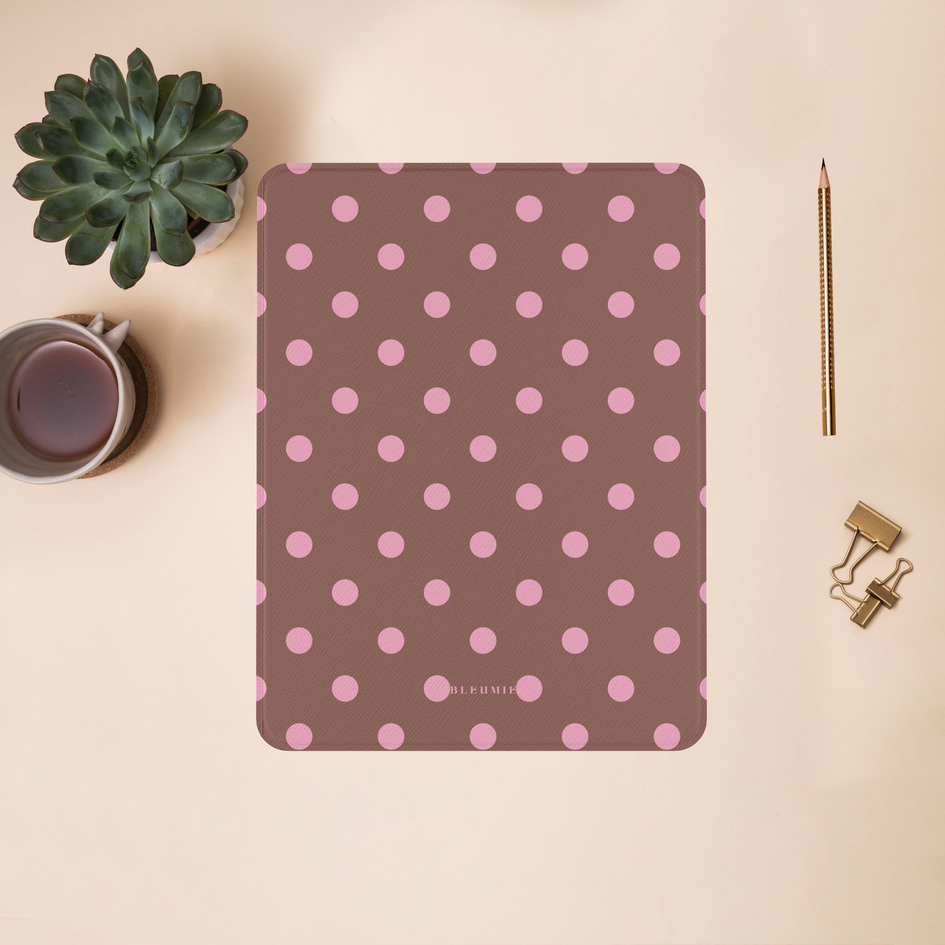 Speckle Polka Dot Magnetic iPad Case BLEUMIE