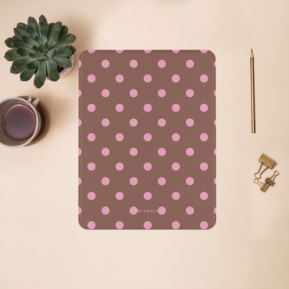 Speckle Polka Dot Magnetic iPad Case BLEUMIE