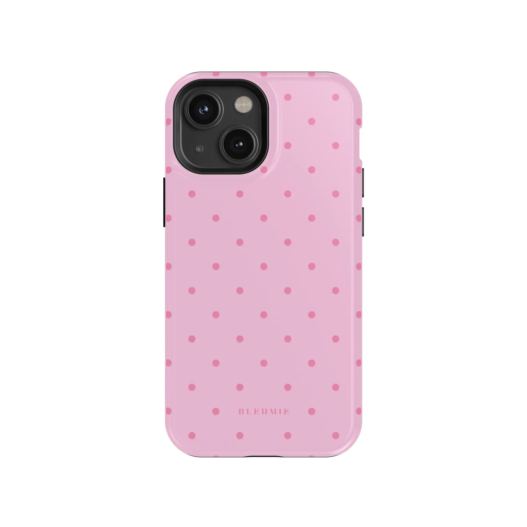 Pink Polka Dot MagSafe Case BLEUMIE