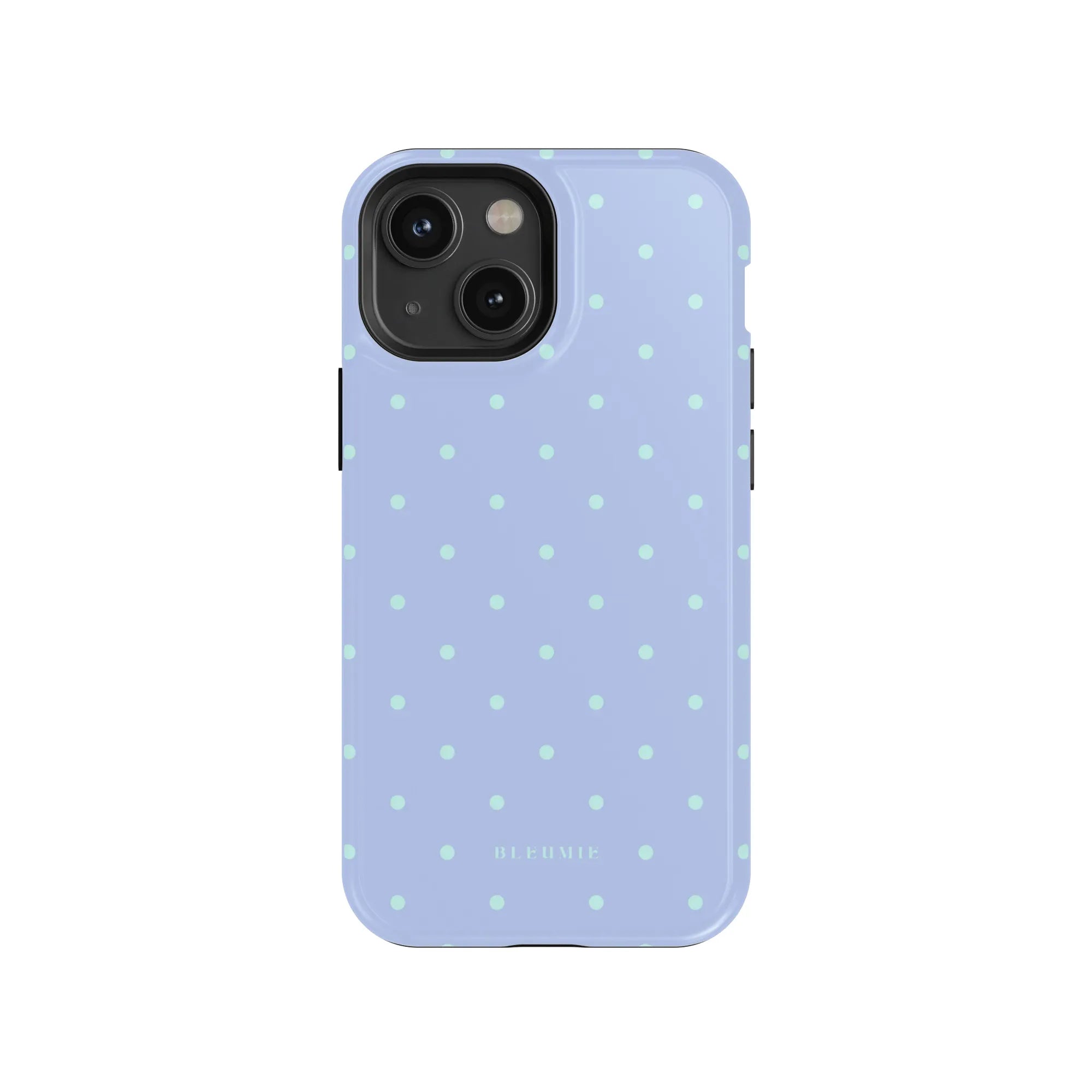 Periwinkle Polka Dot MagSafe Case BLEUMIE