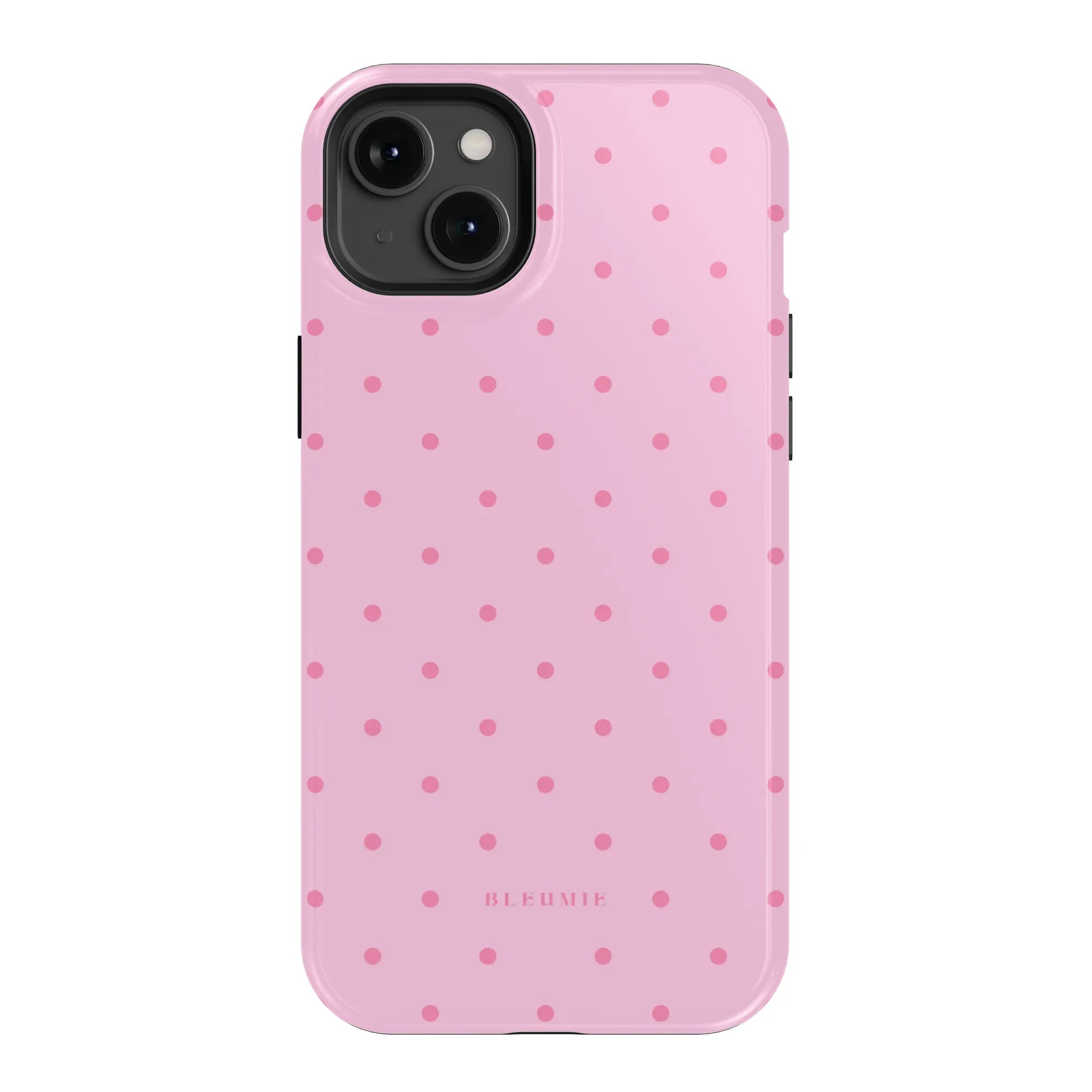 Pink Polka Dot MagSafe Case BLEUMIE