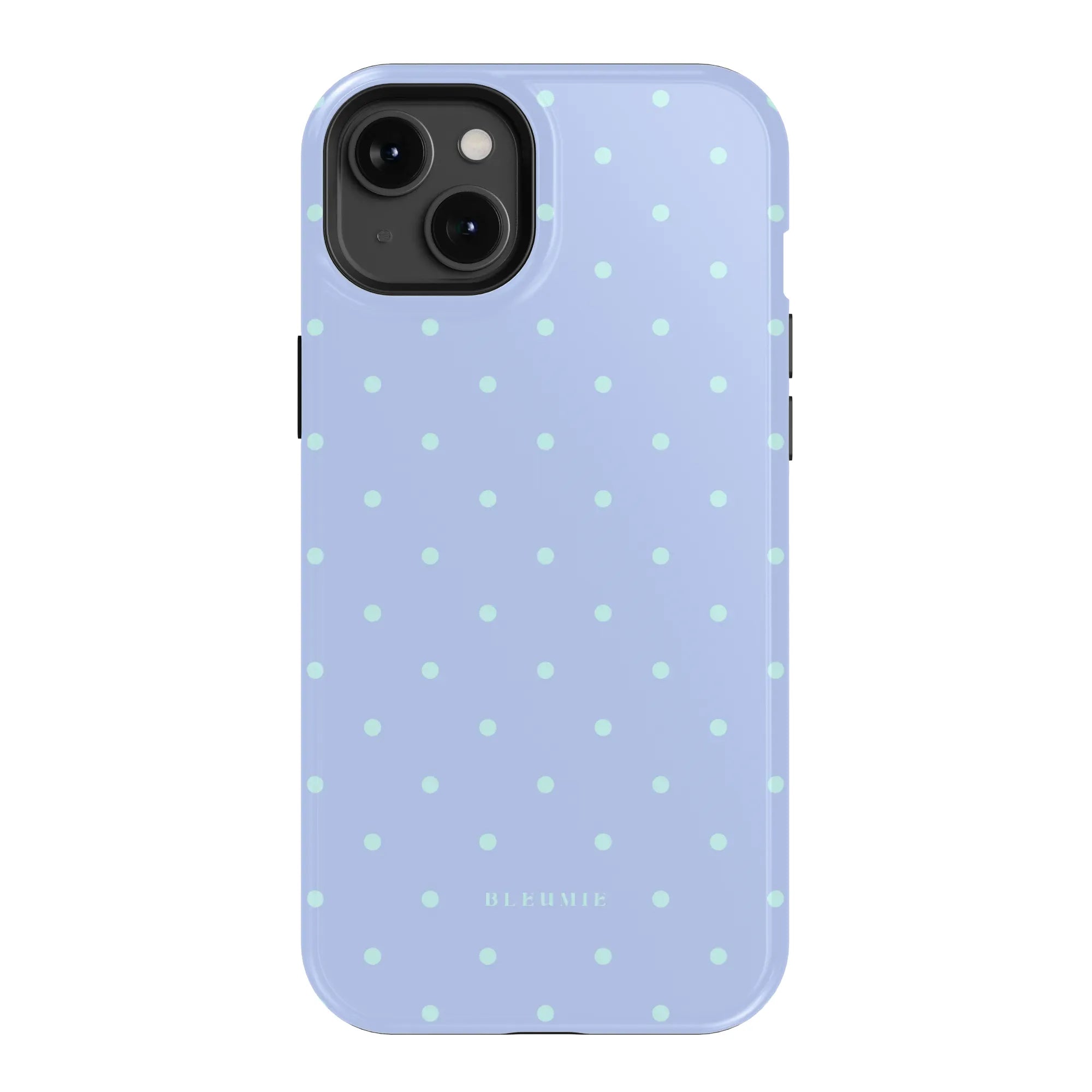Periwinkle Polka Dot MagSafe Case BLEUMIE