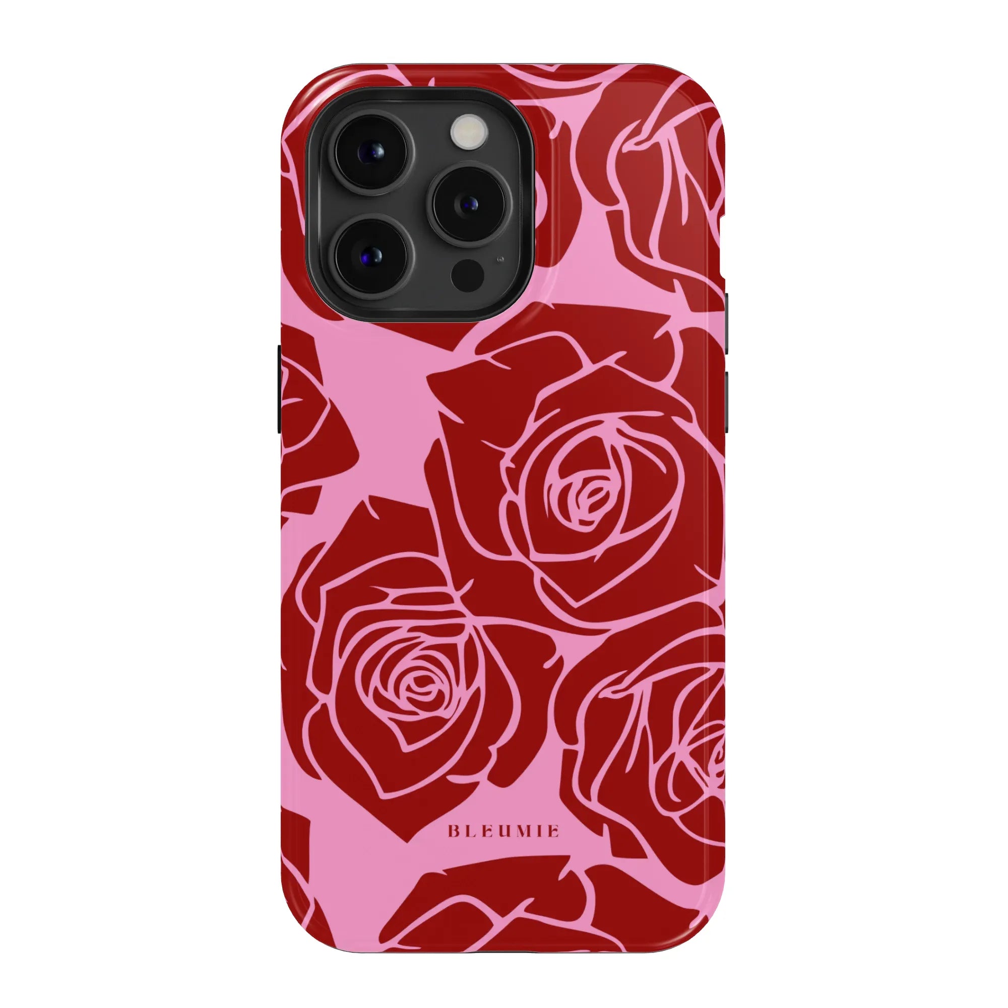Roselle Rose Floral MagSafe Case BLEUMIE