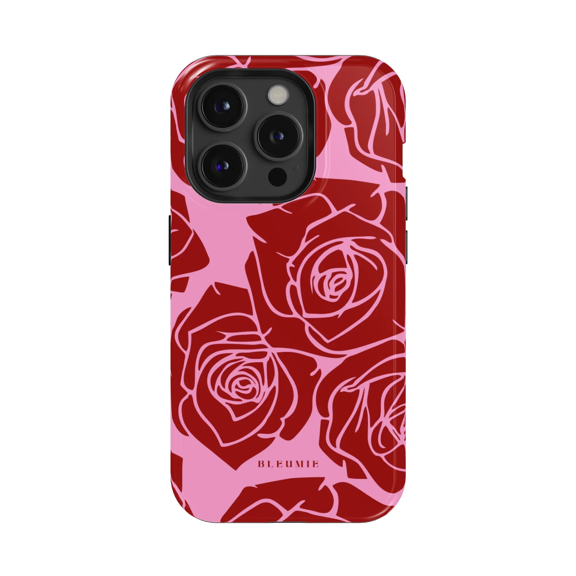 Roselle Rose Floral MagSafe Case BLEUMIE