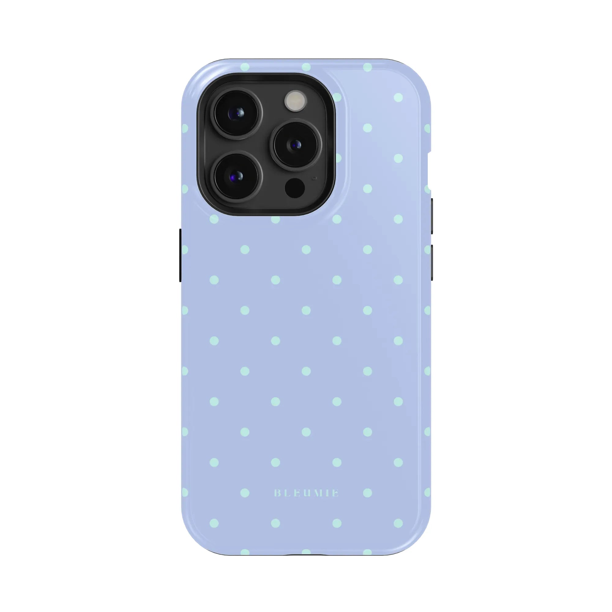 Periwinkle Polka Dot MagSafe Case BLEUMIE