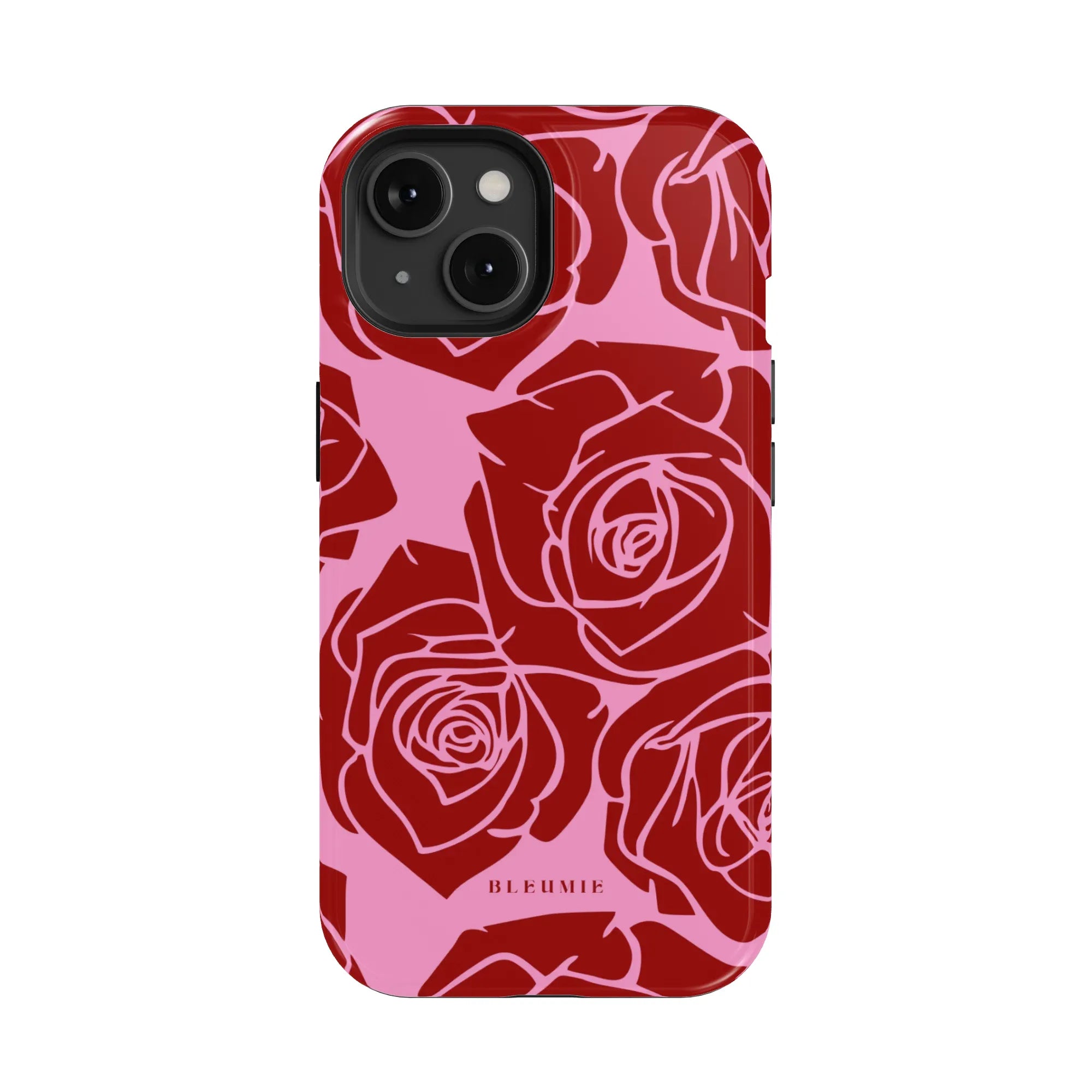 Roselle Rose Floral MagSafe Case BLEUMIE