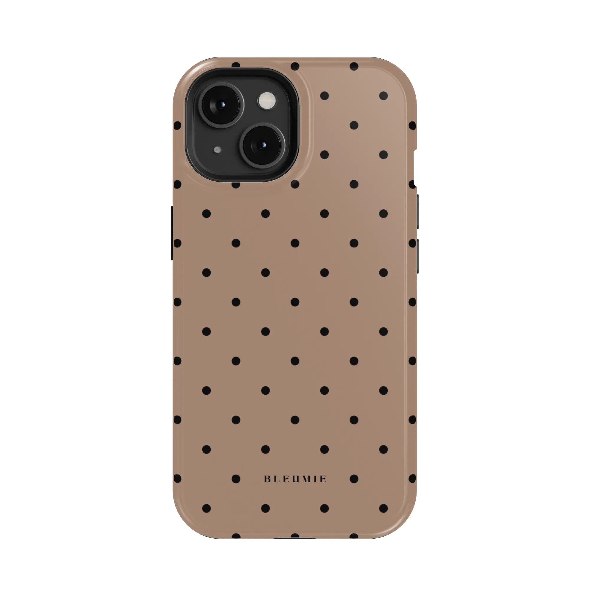 Caramel Polka Dot MagSafe Case BLEUMIE