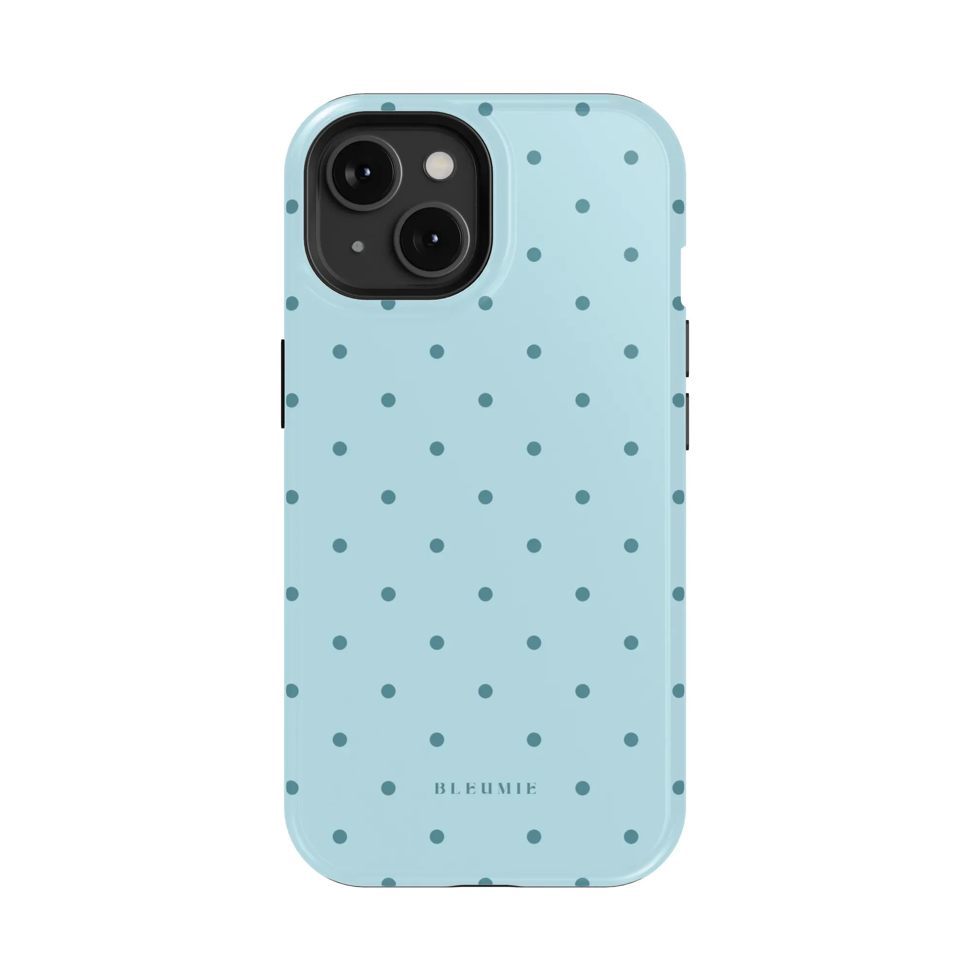 Mint Polka Dot MagSafe Case BLEUMIE
