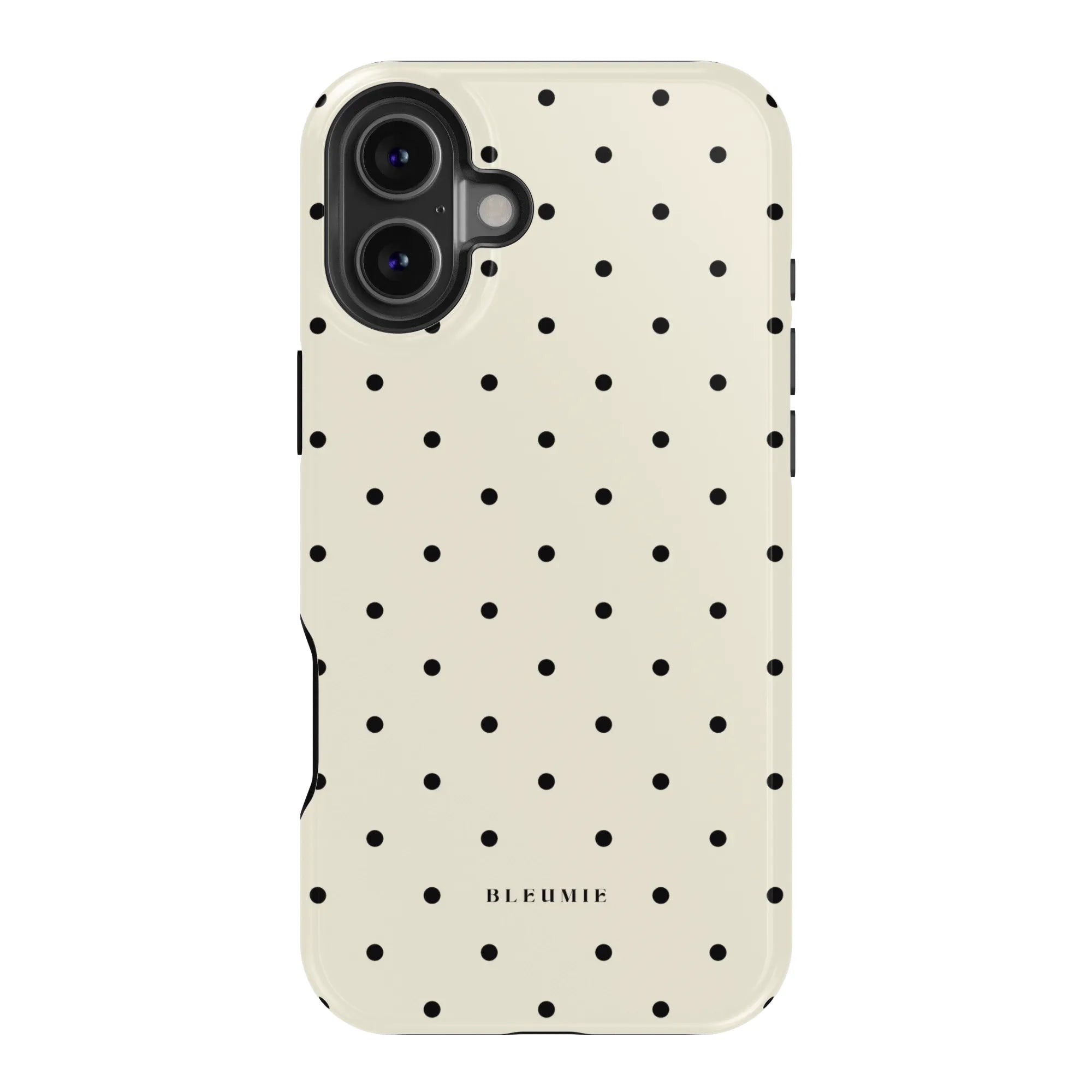 Butter Polka Dot MagSafe Case iPhone 16 Plus BLEUMIE