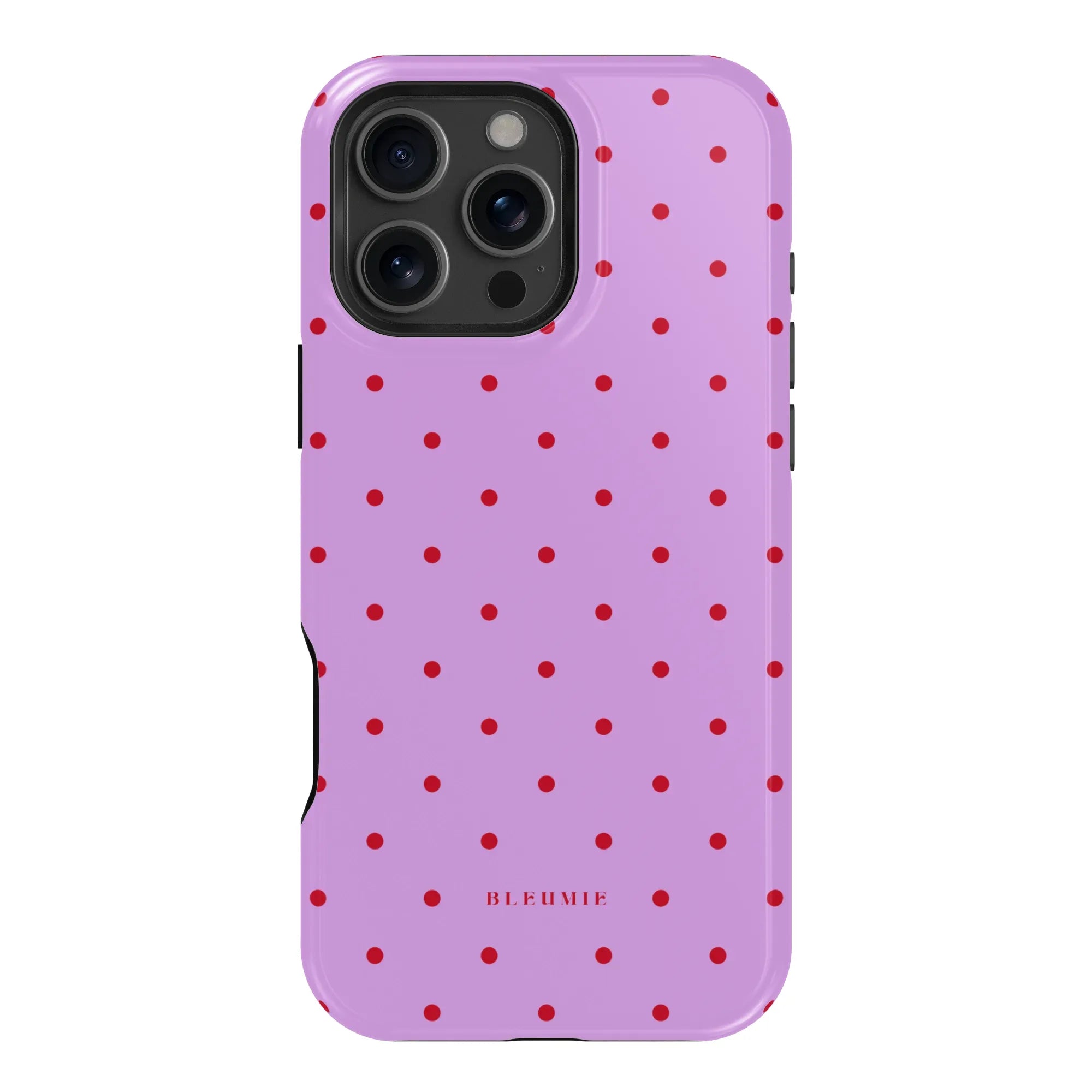 Pinka Polka Dot MagSafe Case iPhone 16 Pro Max BLEUMIE