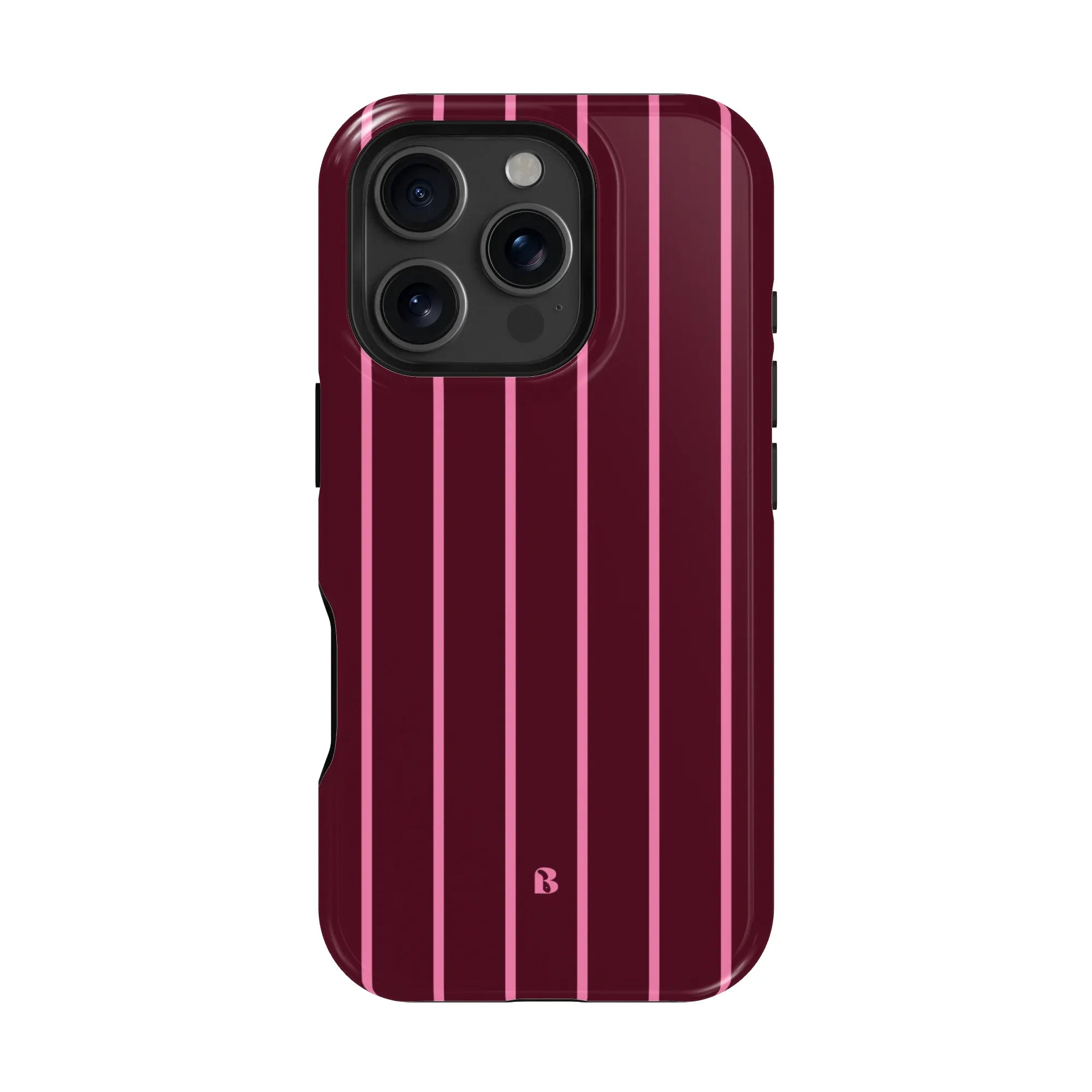 Magenta Stripe MagSafe Case iPhone 16 Pro BLEUMIE