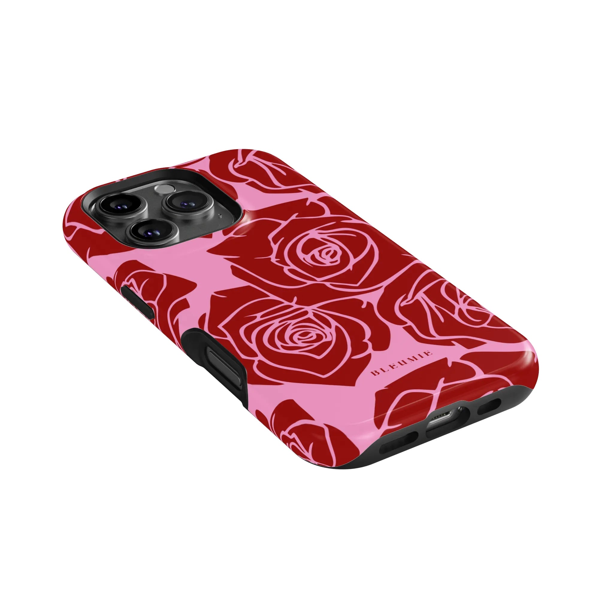 Roselle Rose Floral MagSafe Case BLEUMIE