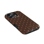 Chocolate Polka Dot MagSafe Case BLEUMIE