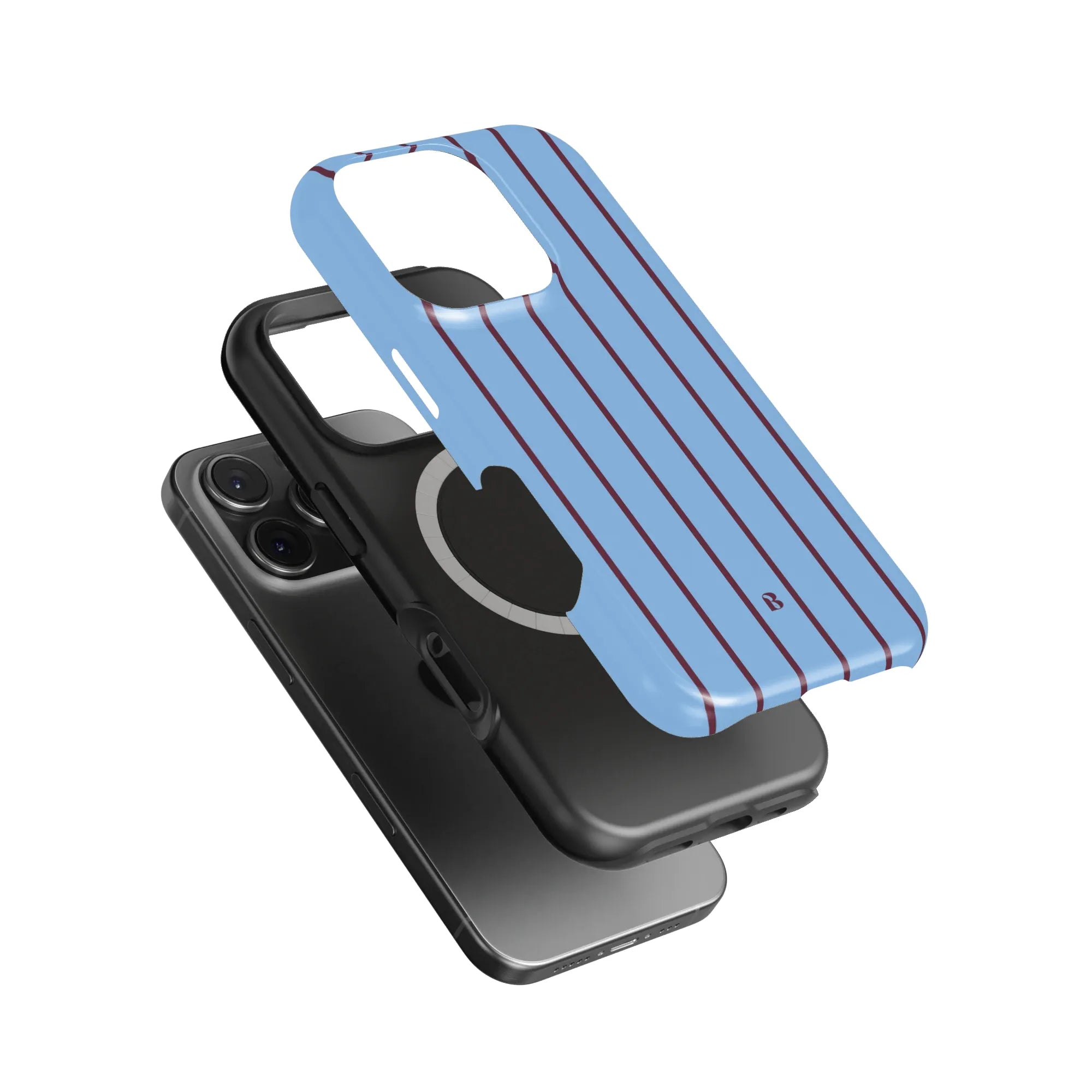 Indigo Stripe MagSafe Case BLEUMIE