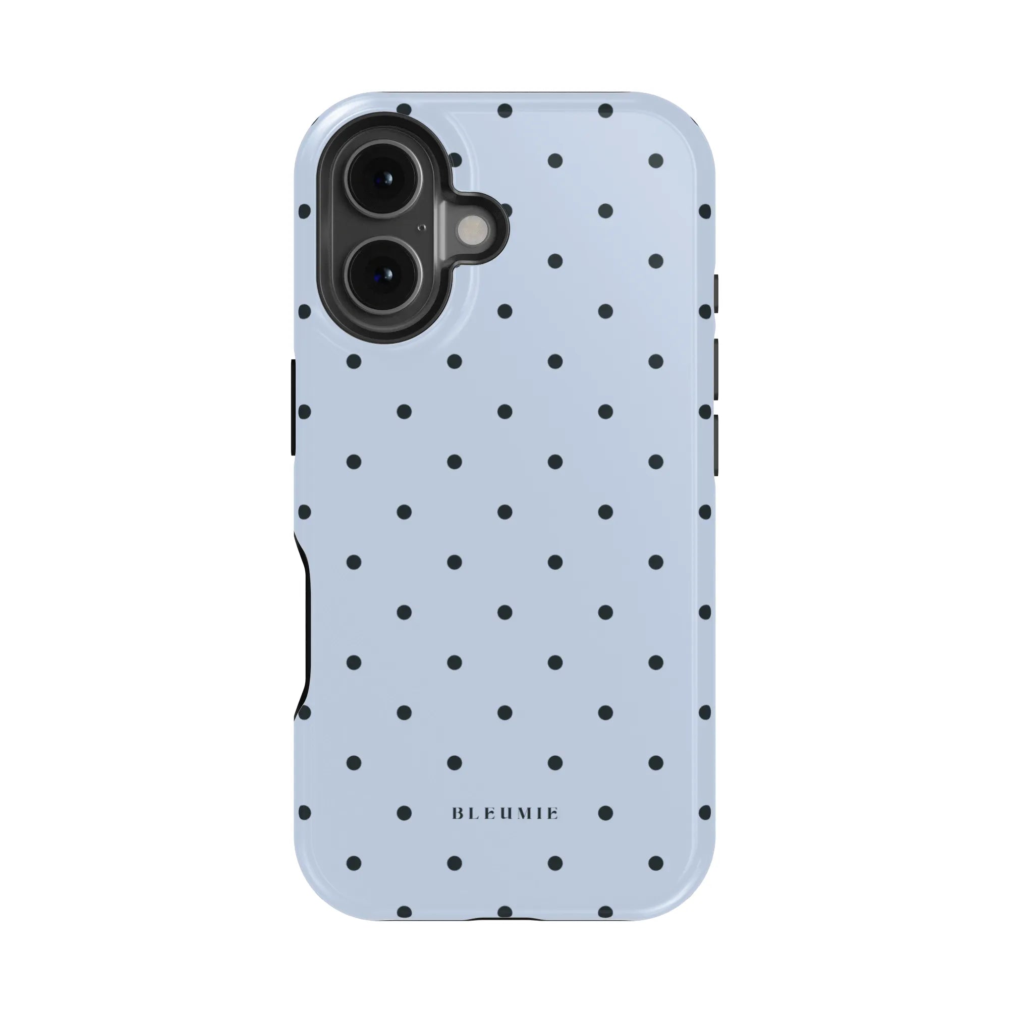 Blue Polka Dot MagSafe Case iPhone 16 BLEUMIE