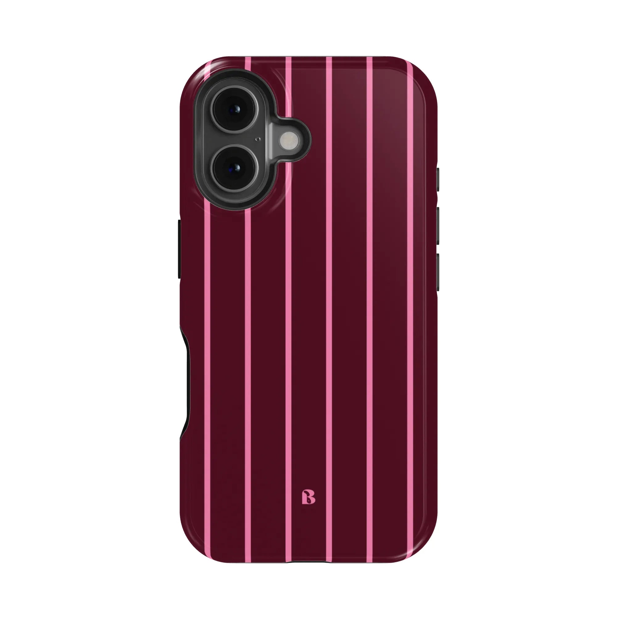 Magenta Stripe MagSafe Case iPhone 16 BLEUMIE