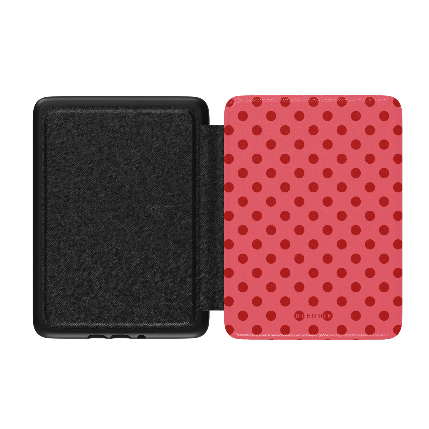 Crimson Polka Dot Kindle Case BLEUMIE