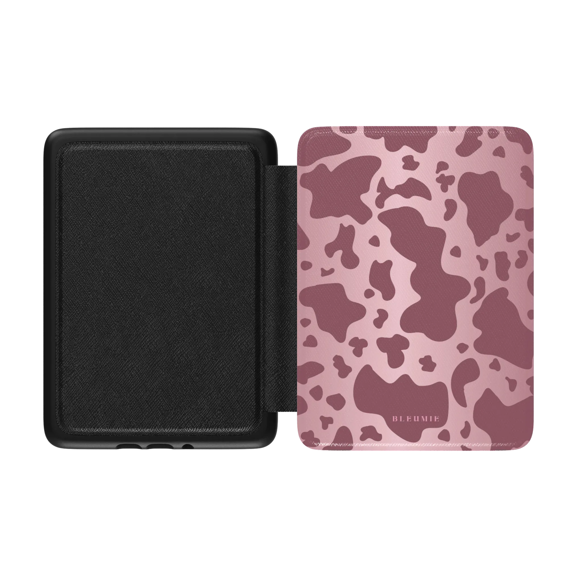 Mauve Cow Print Kindle Case BLEUMIE