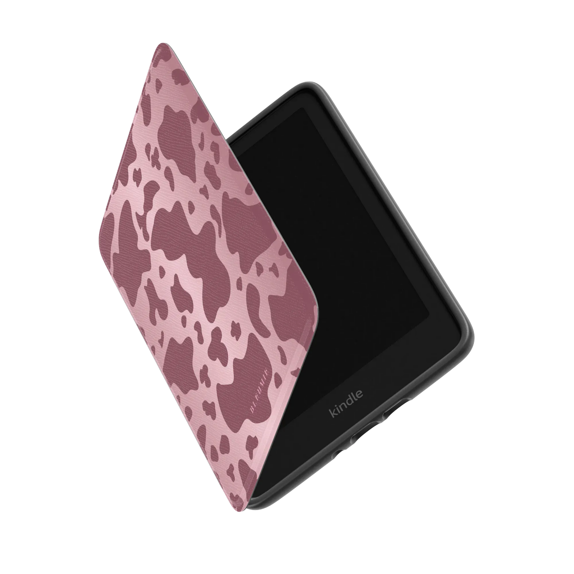 Mauve Cow Print Kindle Case BLEUMIE