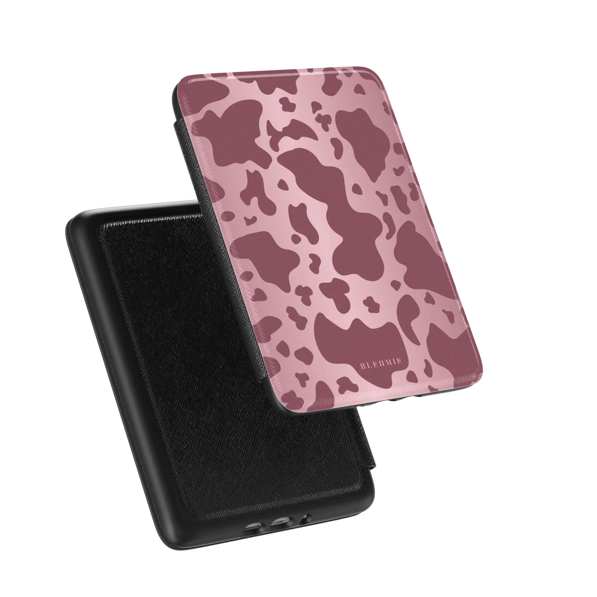Mauve Cow Print Kindle Case BLEUMIE