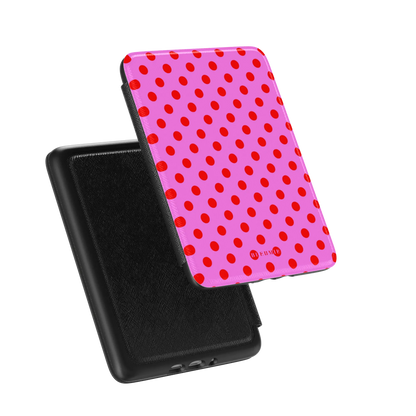 Pinka Polka Dot Kindle Case BLEUMIE