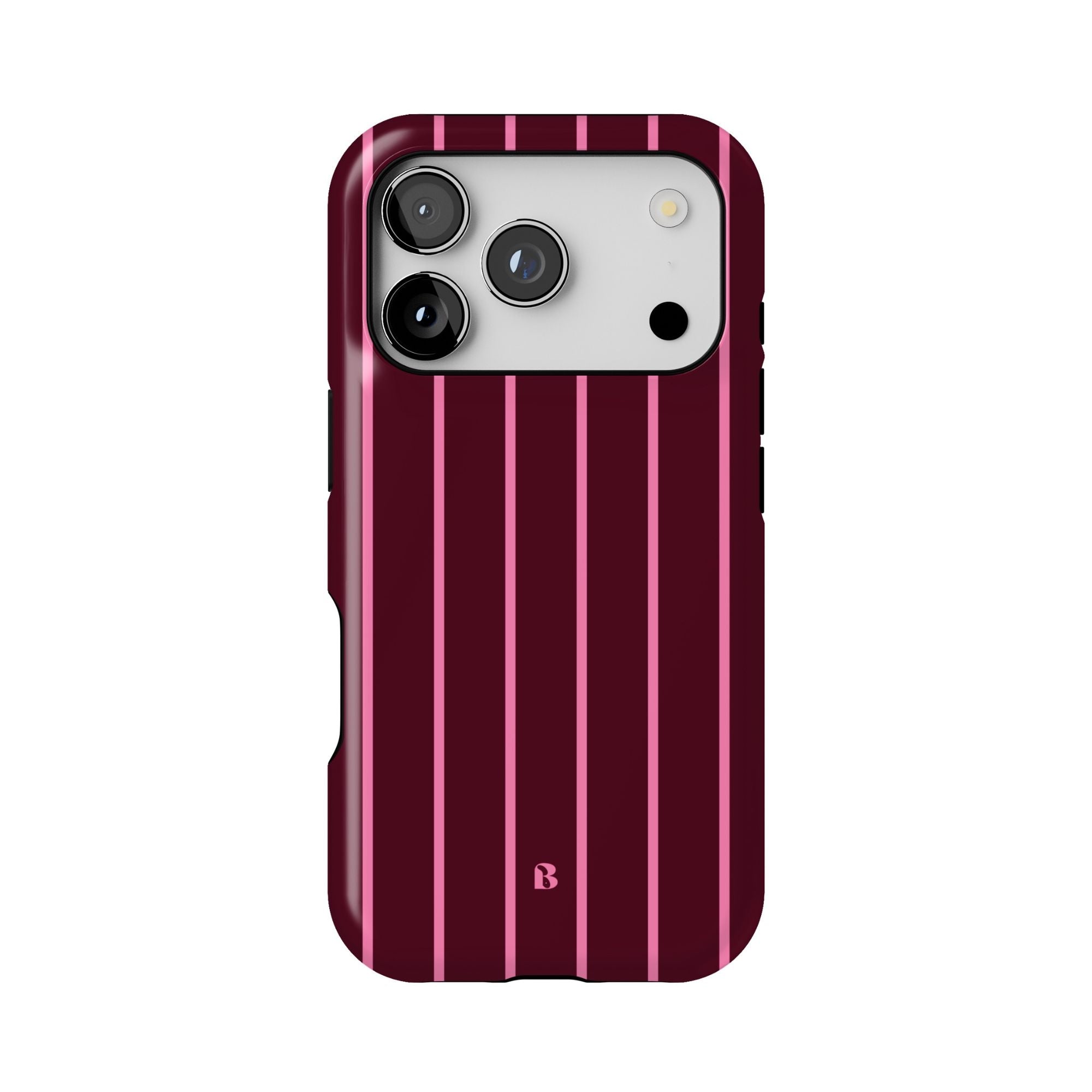 Magenta Stripe MagSafe Case iPhone 17 Pro BLEUMIE