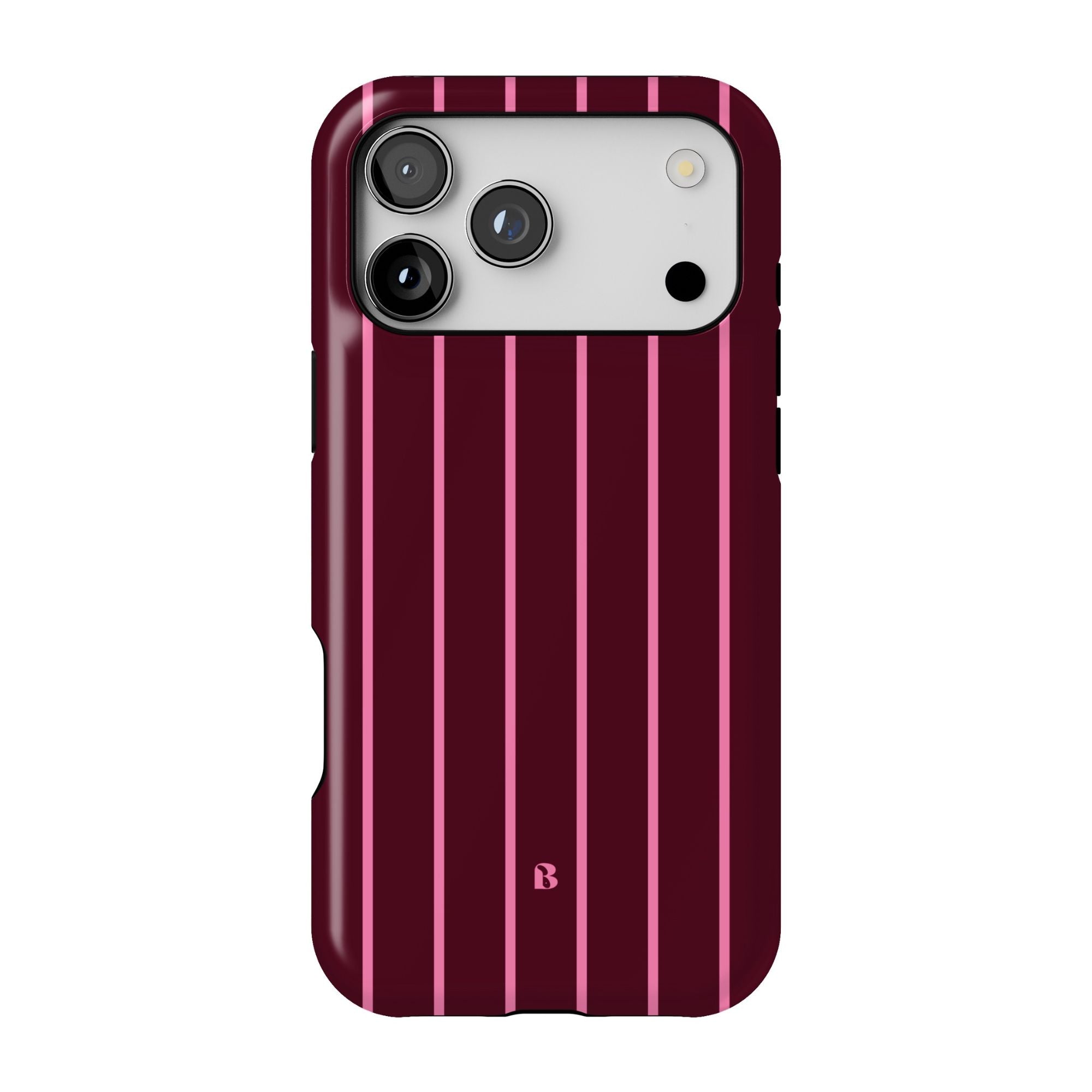 Magenta Stripe MagSafe Case iPhone 17 Pro Max BLEUMIE
