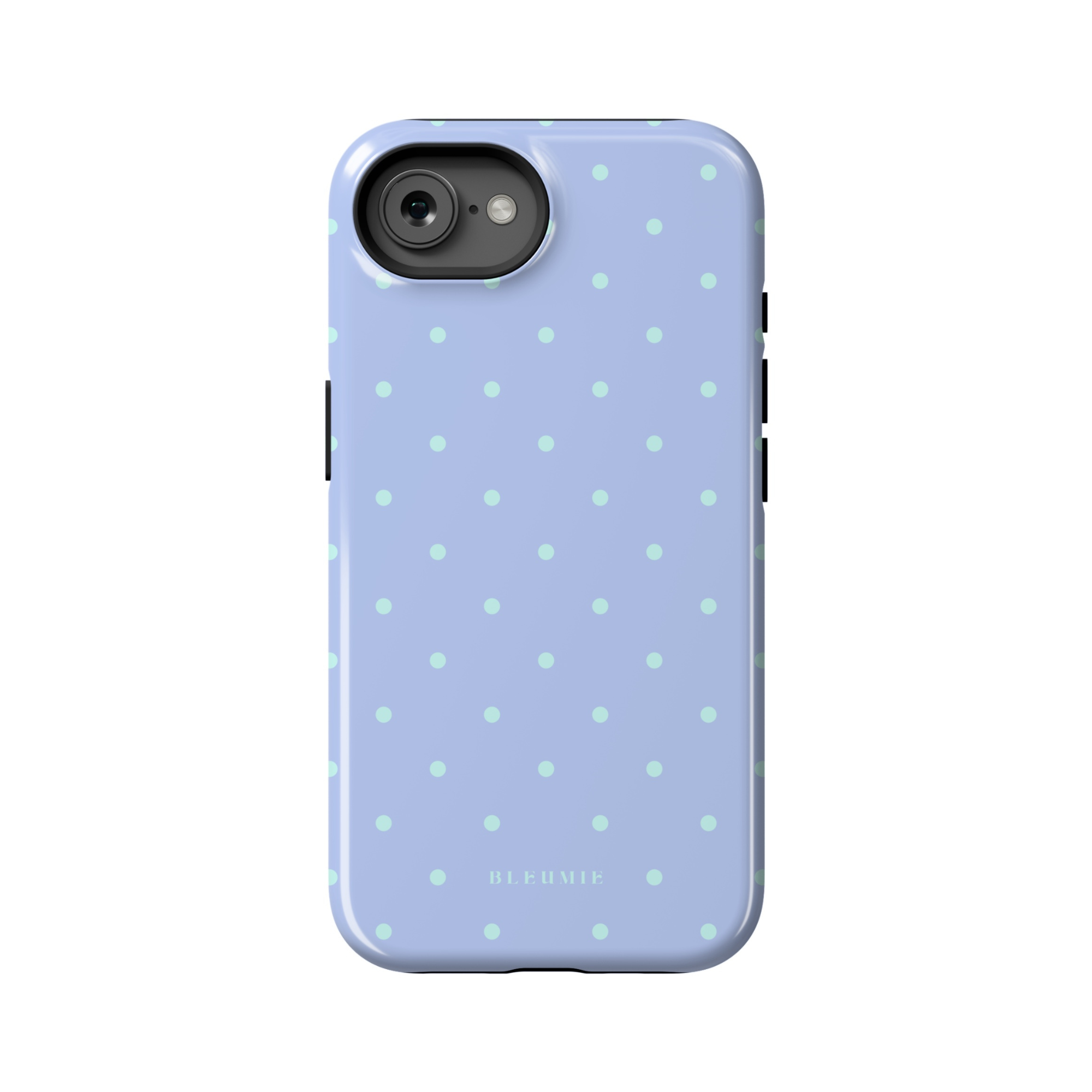 Periwinkle Polka Dot MagSafe Case iPhone 16e BLEUMIE