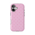 Pink Polka Dot MagSafe Case iPhone 17 BLEUMIE