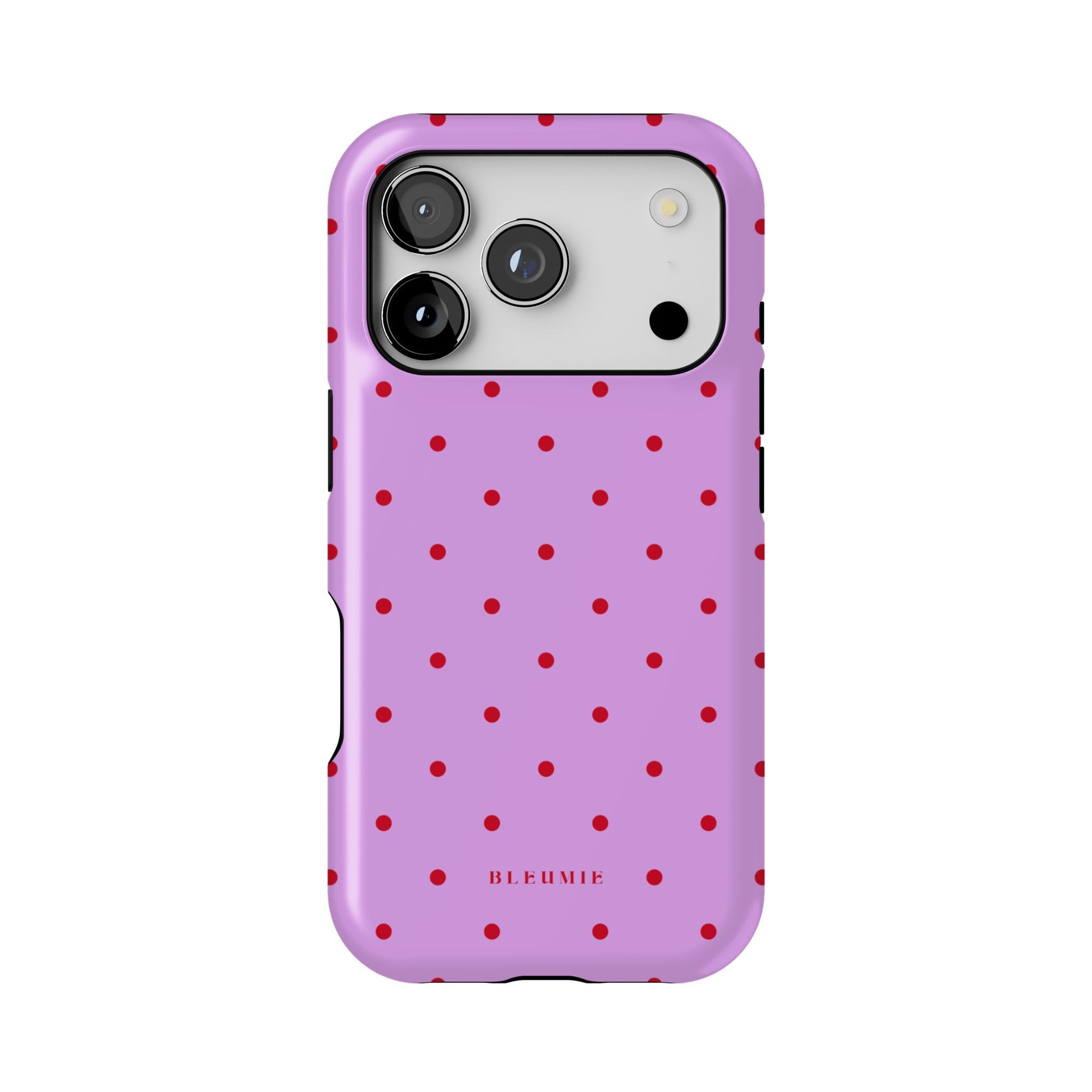 Pinka Polka Dot MagSafe Case iPhone 17 Pro BLEUMIE